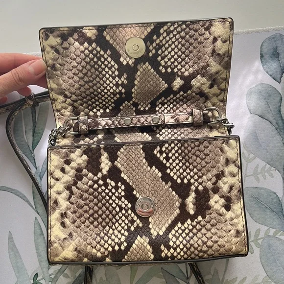 Michael Kors snakeskin crossbody - Picture 4 of 9